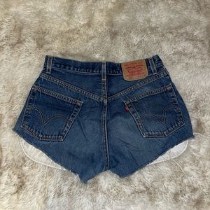 505 Levi Jean shorts